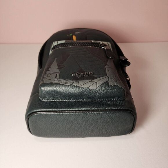 NWT CC045 Disney X Coach West Pack Maleficent Dragon Motif Villains - Picture 6 of 7